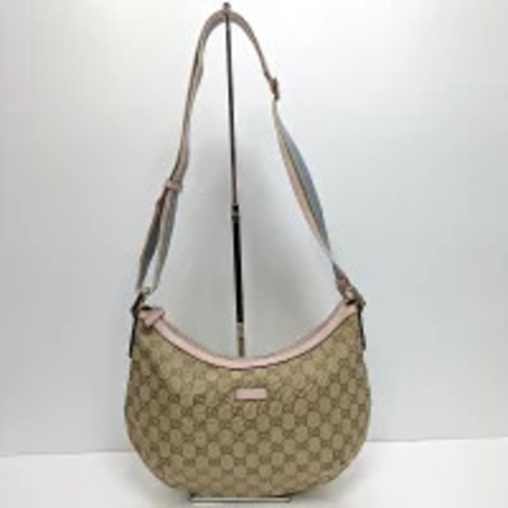 Gucci GG Canvas Half Moon Hobo Shoulder bag